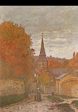 Claude Monet Street in Fecamp